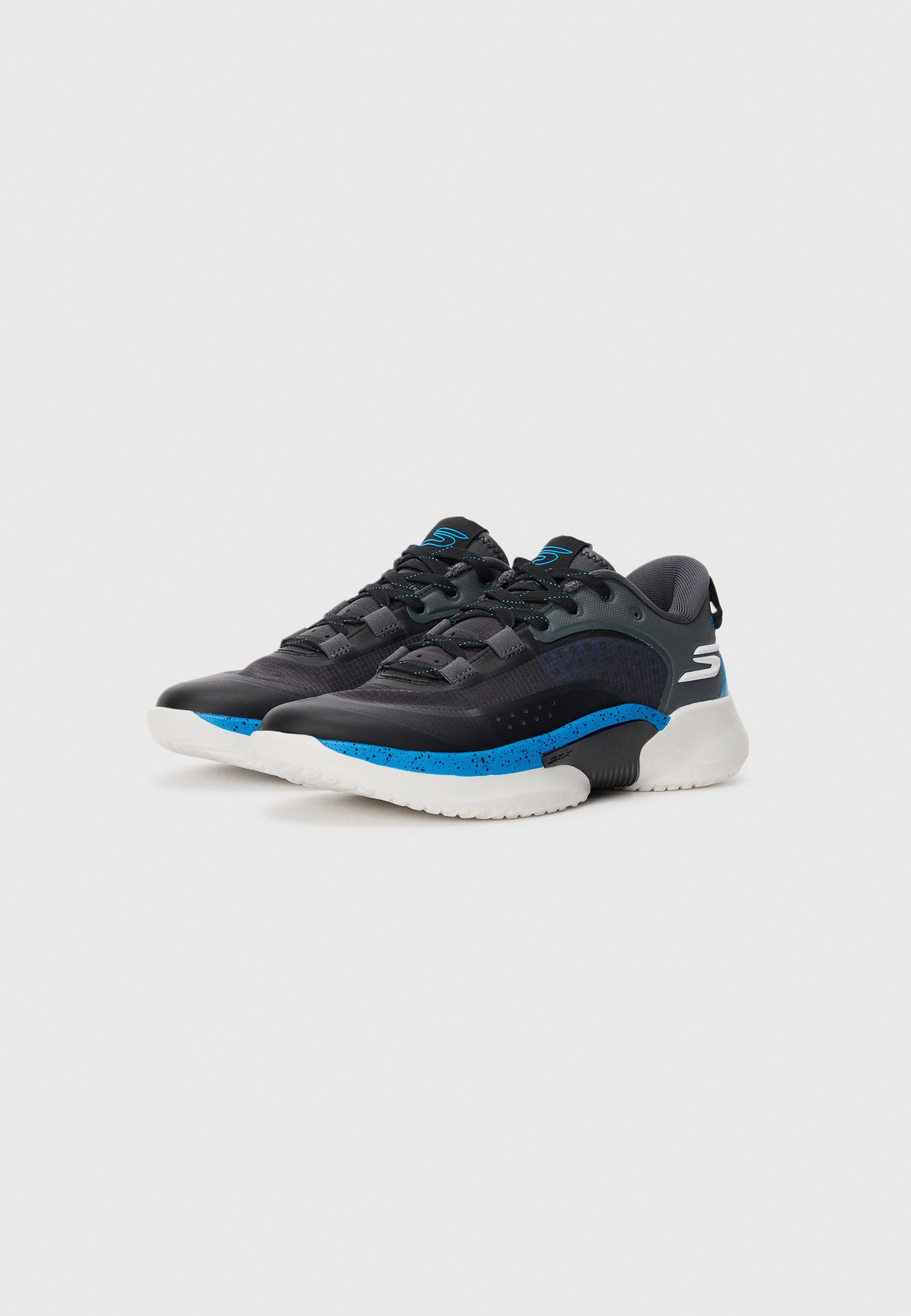 Skechers Performance SKX RESAGRIP - Basketbalschoenen - grijs/blauw/wit