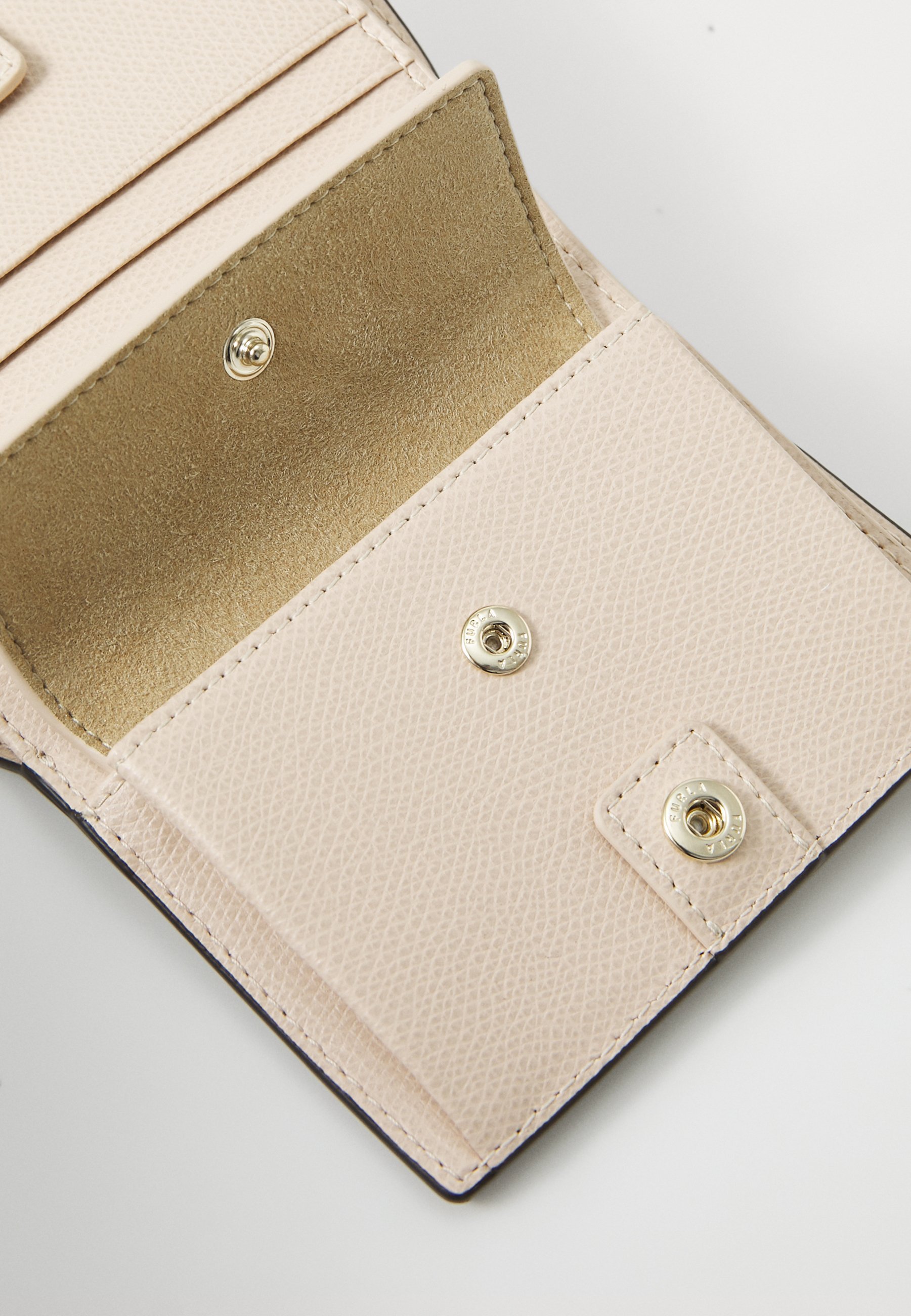 Carteira Furla CAMELIA COMPACT WALLET BIFOLD COIN - Carteira - cinza estuque