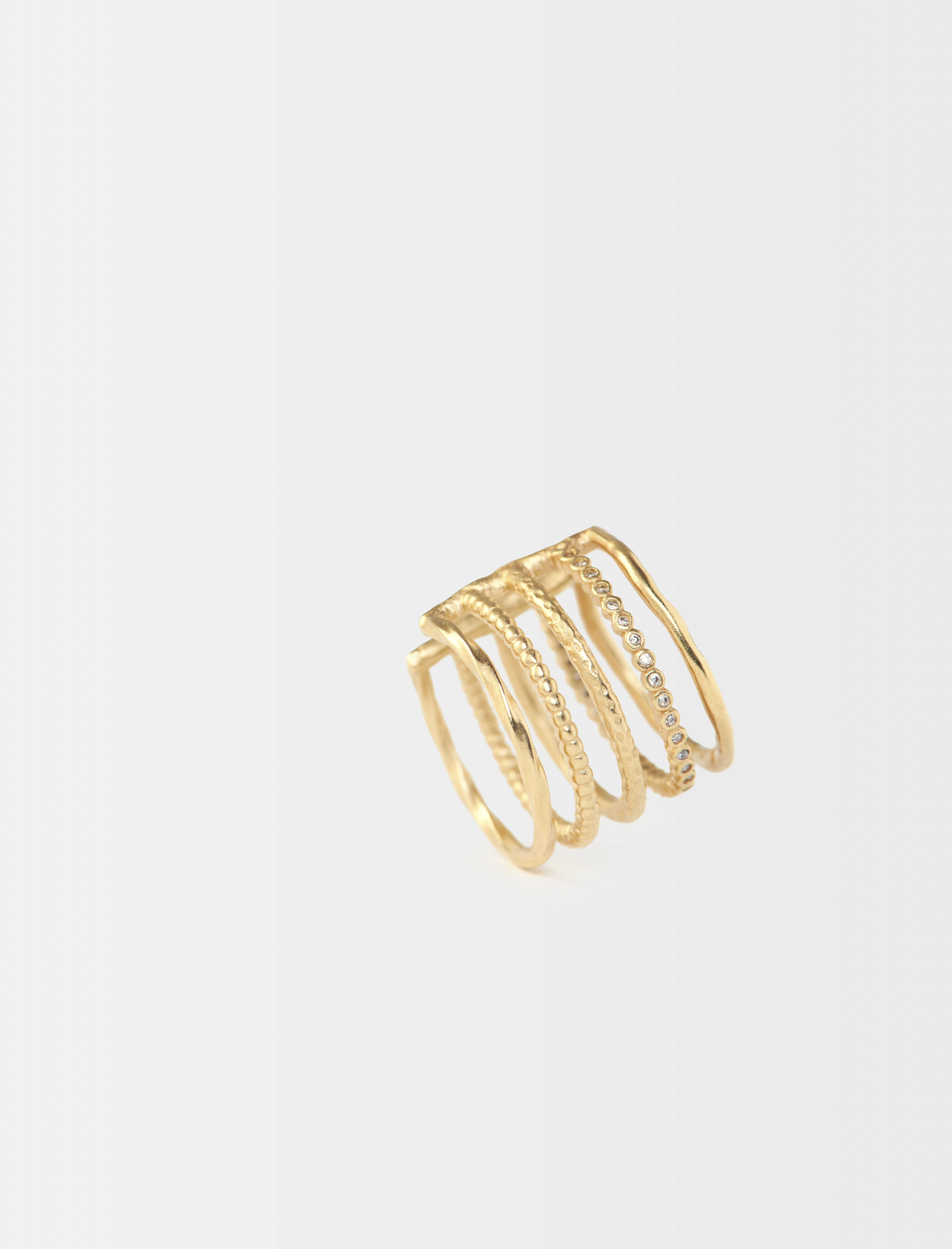 Kostbare ring van de dag van de week - Goud