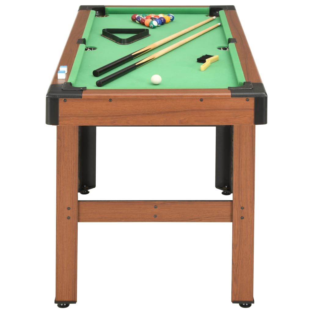 Mesa de bilhar Vidaxl marrom