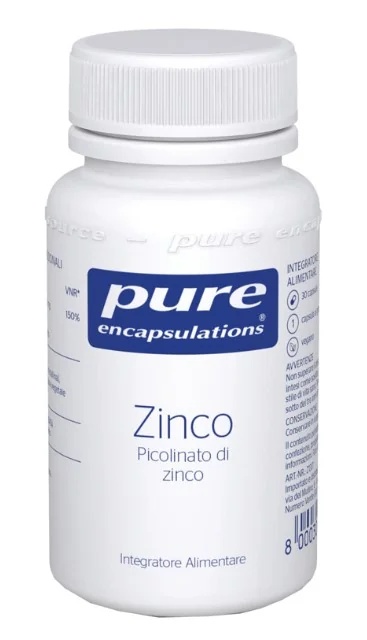 PURE Pure Encapsulations Glutenvrije Zink