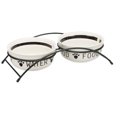 Set di ciotole Trixie Eat on Feet con supporto