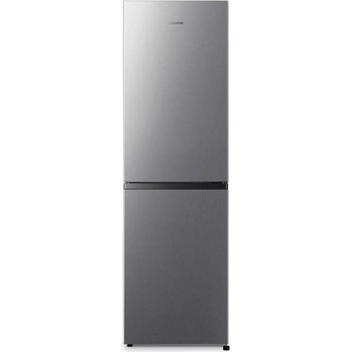 HISENSE RB327N4AD2 Refrigerator - Large 256L Capacity - No Frost Technology - Energy Class E - Stainless Steel