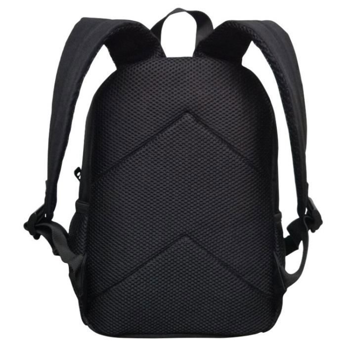 Mbapp Set de 3 mochilas infantiles, incluye lonchera y estuche para lápices - 40x30x13cm Mochila negra