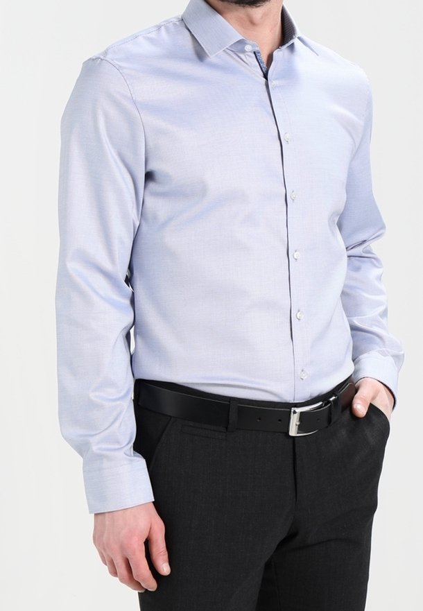 Camicia formale OLYMP n. sei - blu scuro