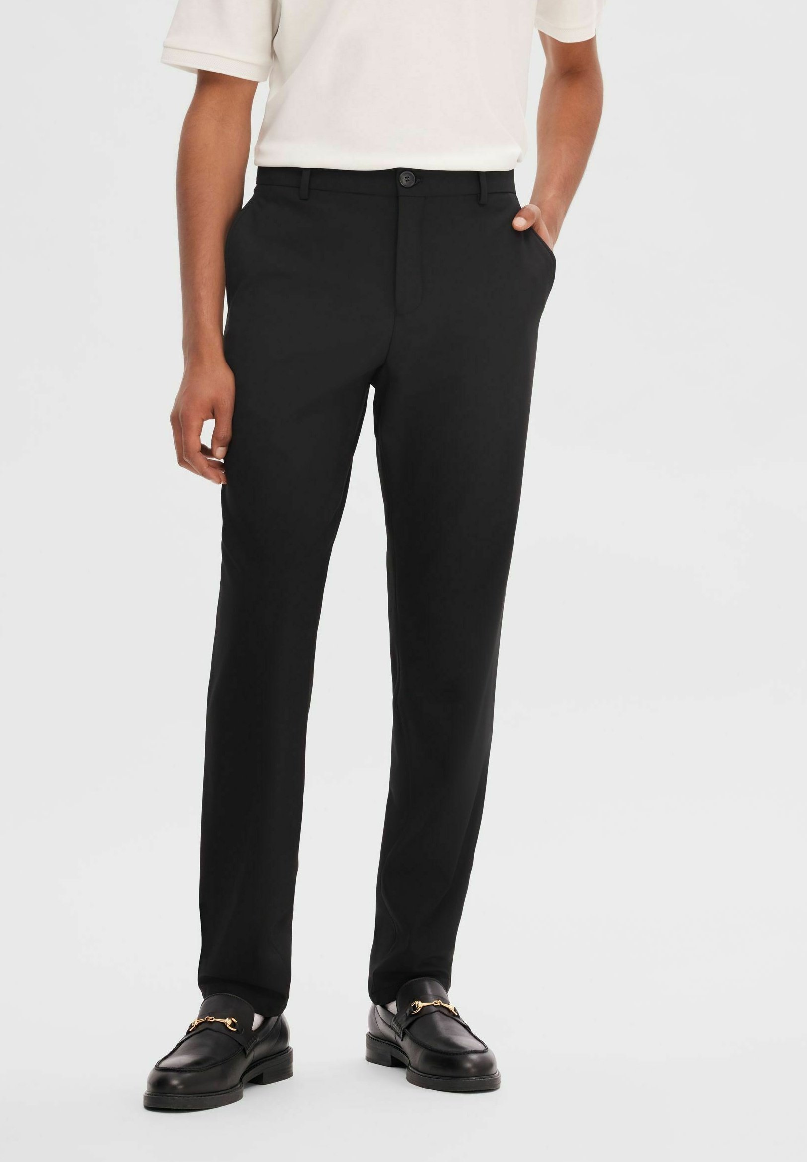 Selected Homme ROBERT FLEX NOOS - Chinos - black