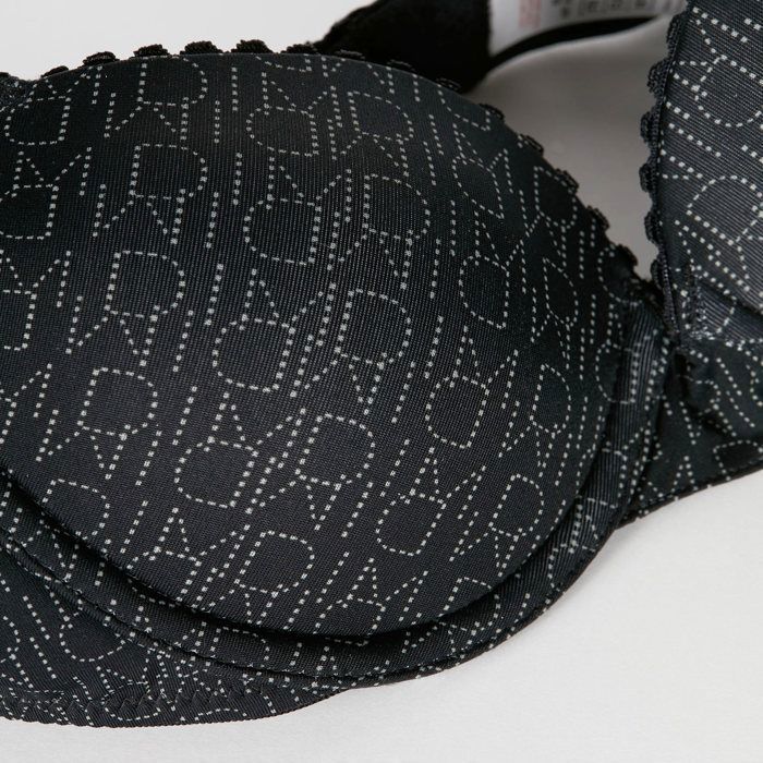 Sujetador balconette push-up táctil
