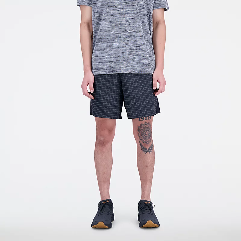 Calção masculino Impact Run Luminous de 15 cm - PRETO