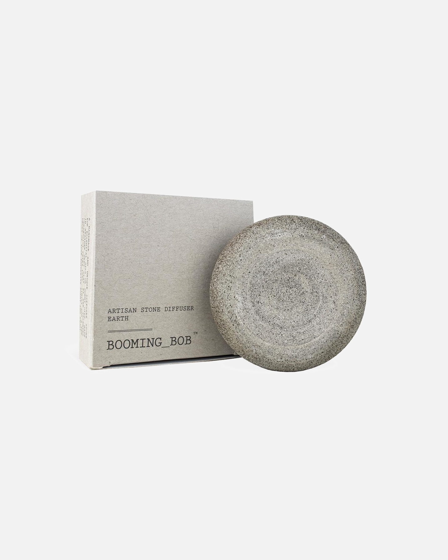 Diffuseur en pierre artisanale Booming Bob - Beige terre - 1 pièce