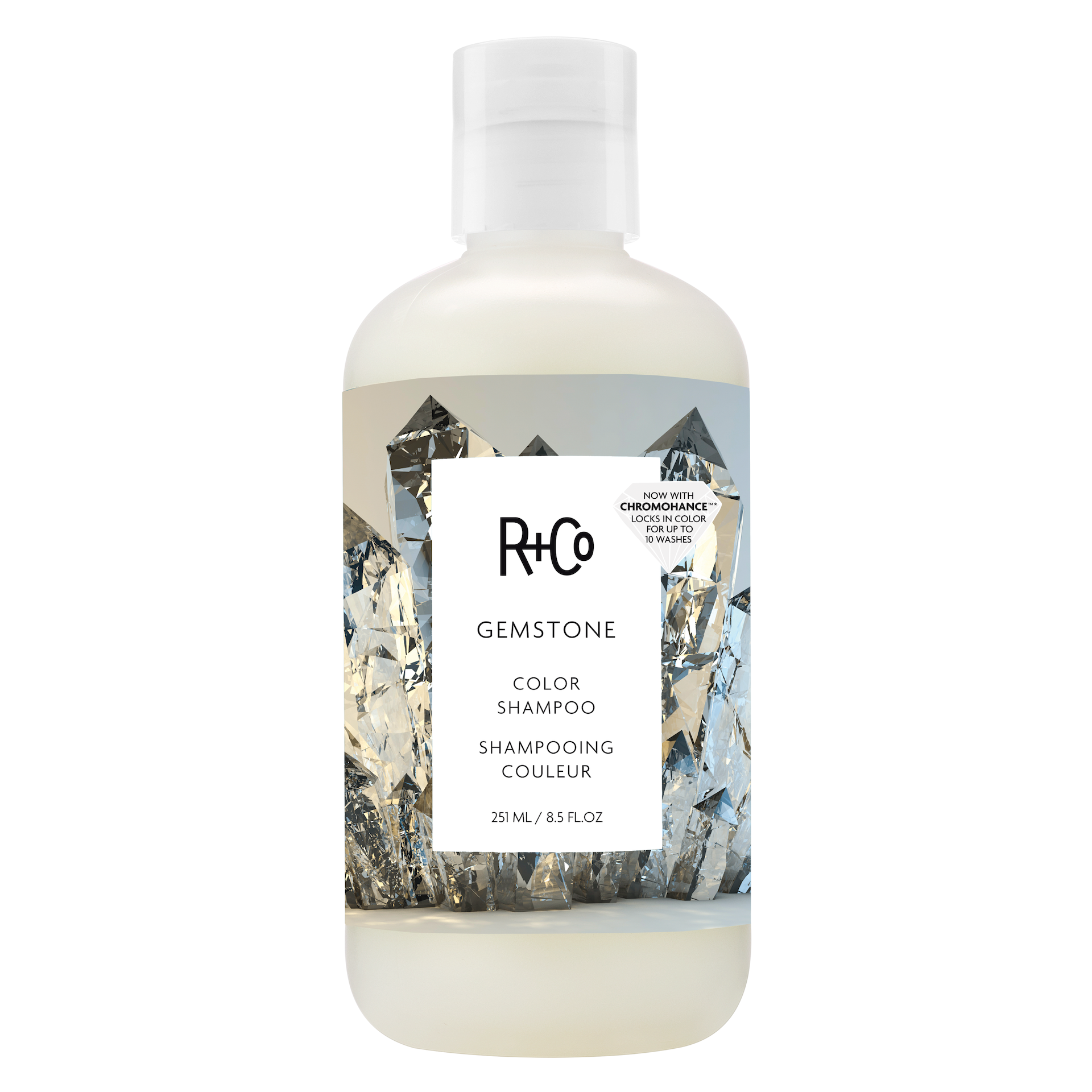 Șampon pentru păr colorat cu pietre prețioase 251 ml - R+Co