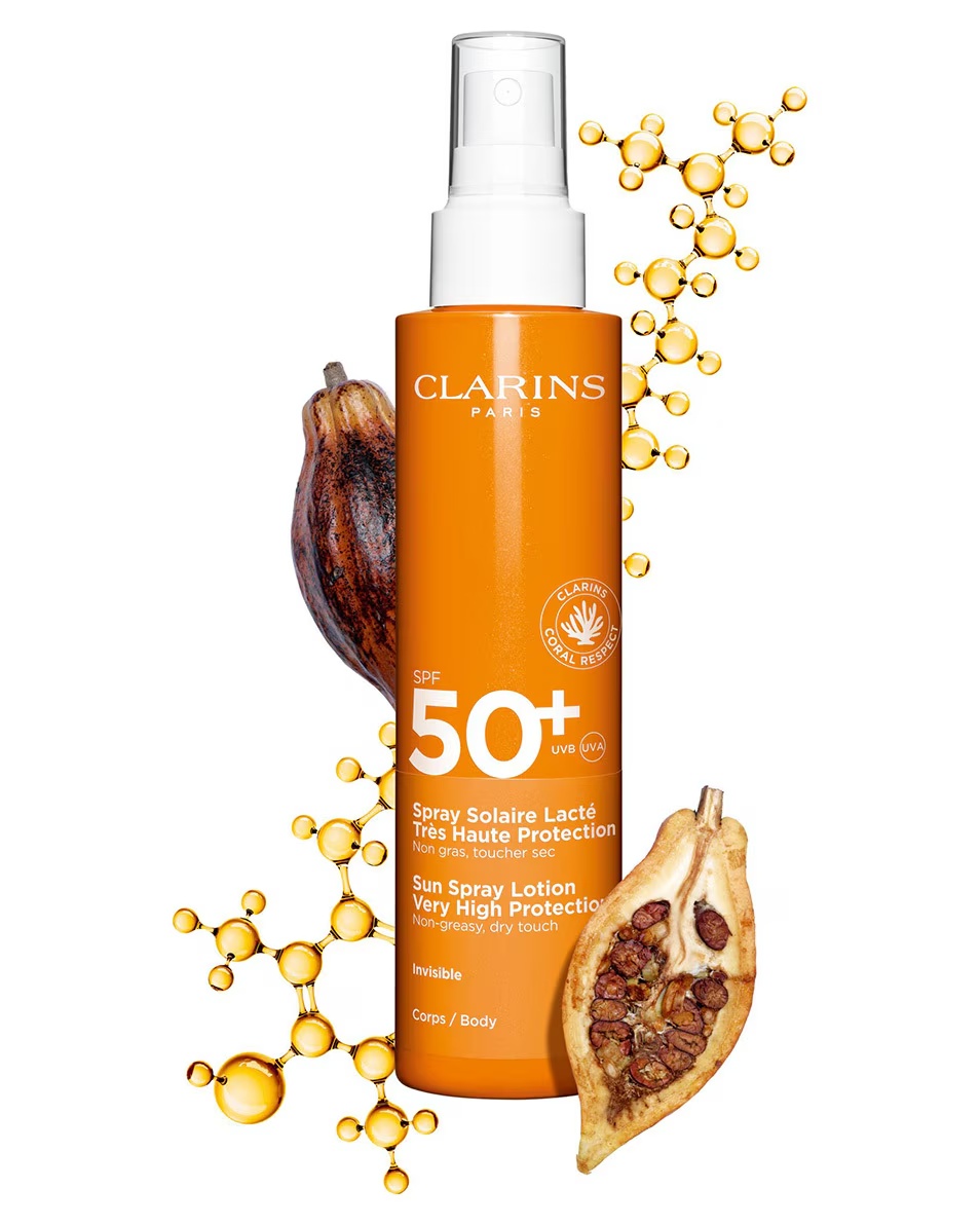 CLARINS Sun Care Body Spray Αντηλιακό Γαλάκτωμα Σπρέι Πολύ Υψηλής Προστασίας SPF 50