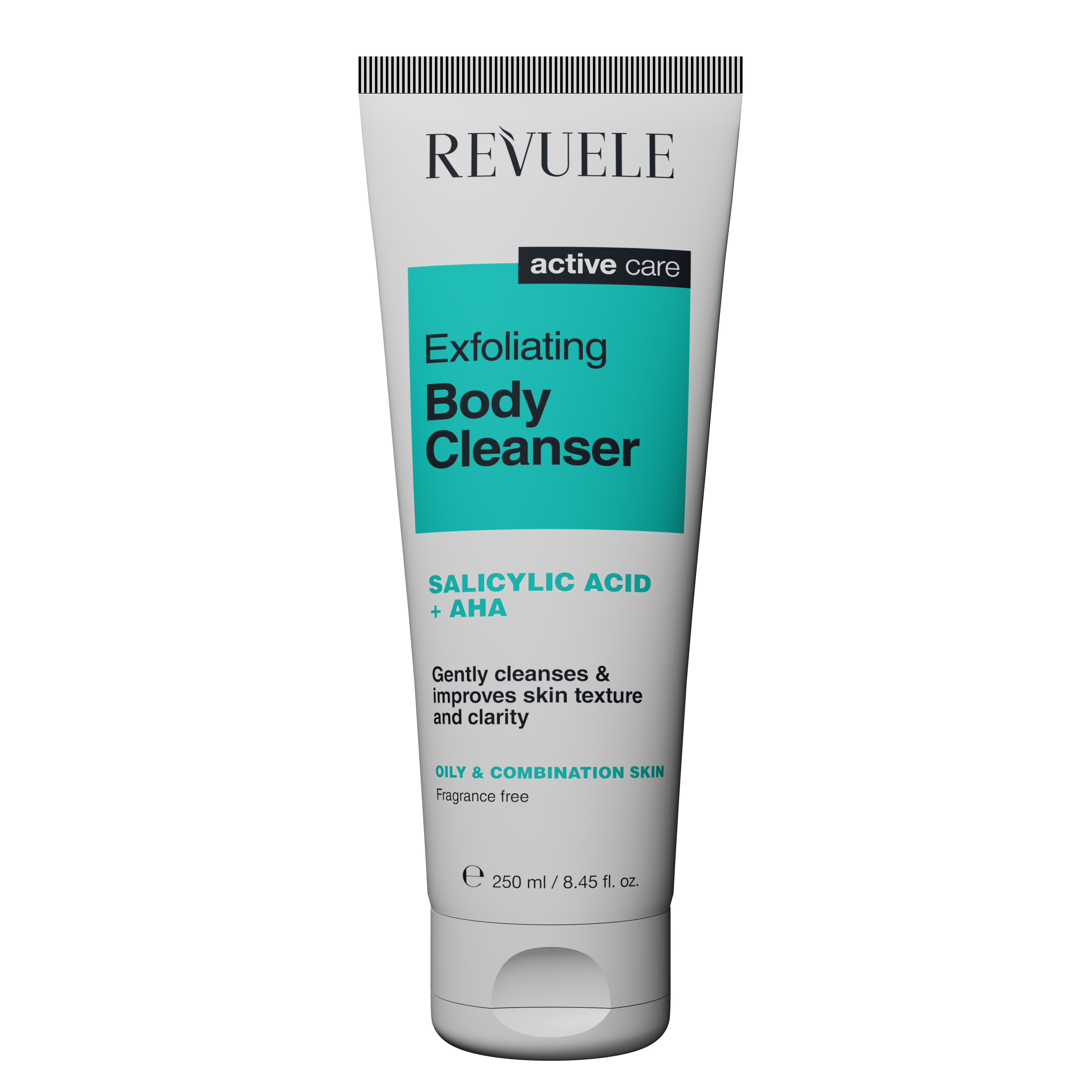 Revuele exfolierande kroppsrengöring