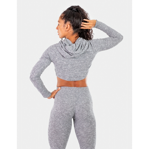 Malab Slim Fit Cropped Hoodie