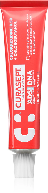 Curasept ADS DNA Relief Pro gel voor tandvlees en mondhuid