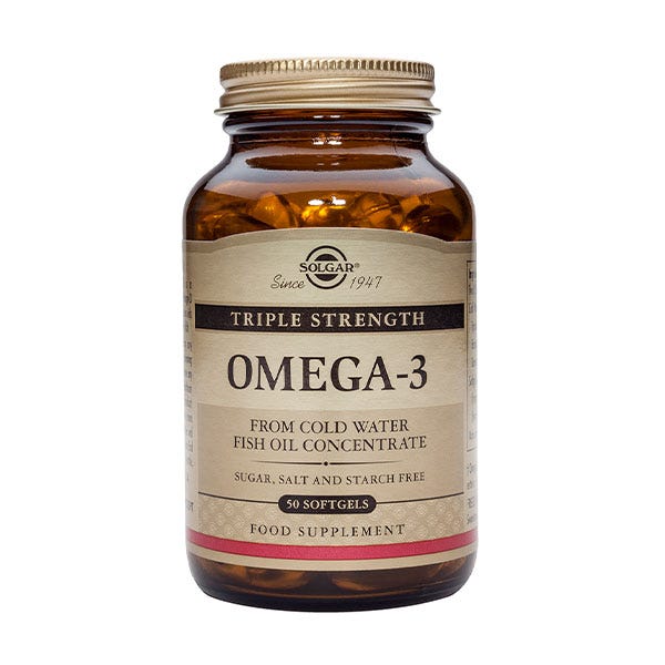 Omega-3 trippelkoncentration 50 enheter
