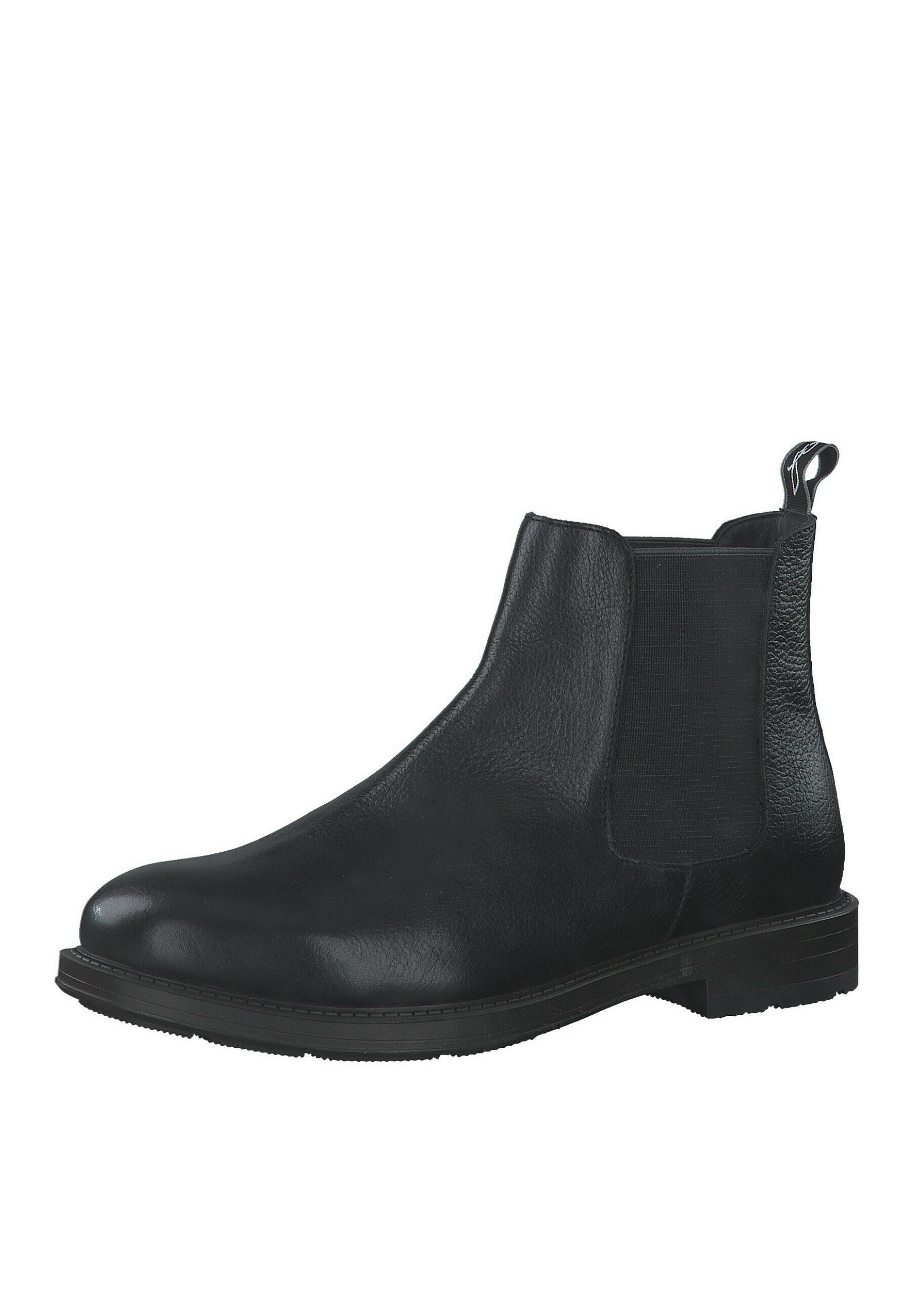 Marco Tozzi Classic enkellaarsjes - zwart