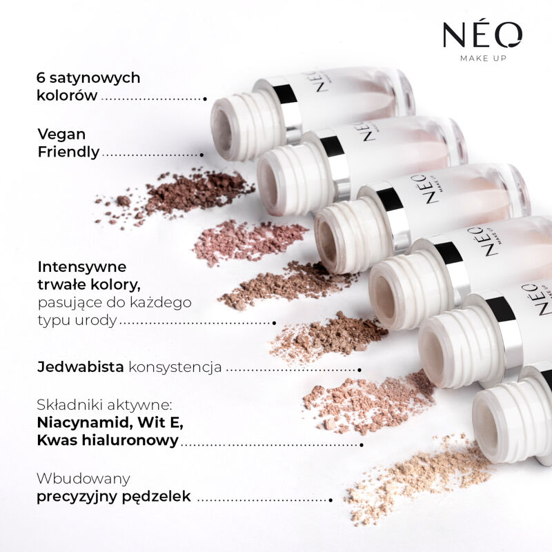 Neo Make Intense Serum Comfort birstošās acu ēnas