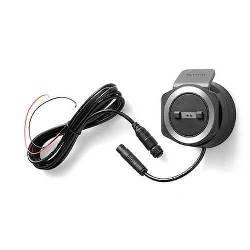Accessoire GPS - TOMTOM - RIDER SERIE 40/400 - Support alimenté - Câble inclus - Noir