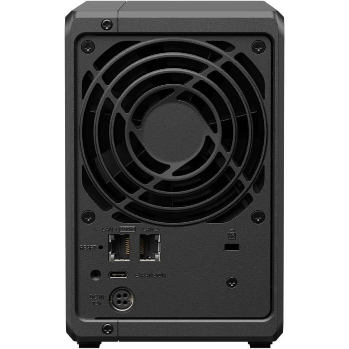 Servidor NAS Synology DS725+ para pequenas e médias empresas - 2 baias - 4 GB de RAM