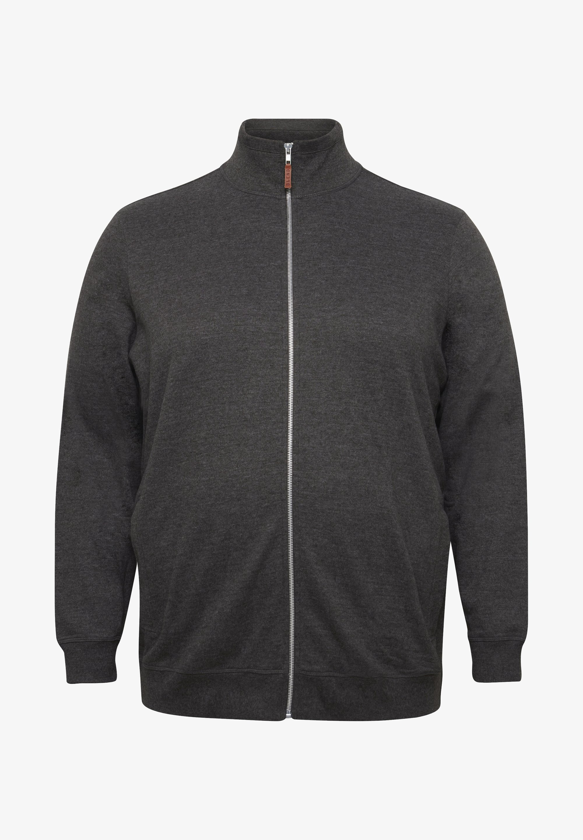 Blend BHBALIO - Sweatshirt met rits - houtskoolmix