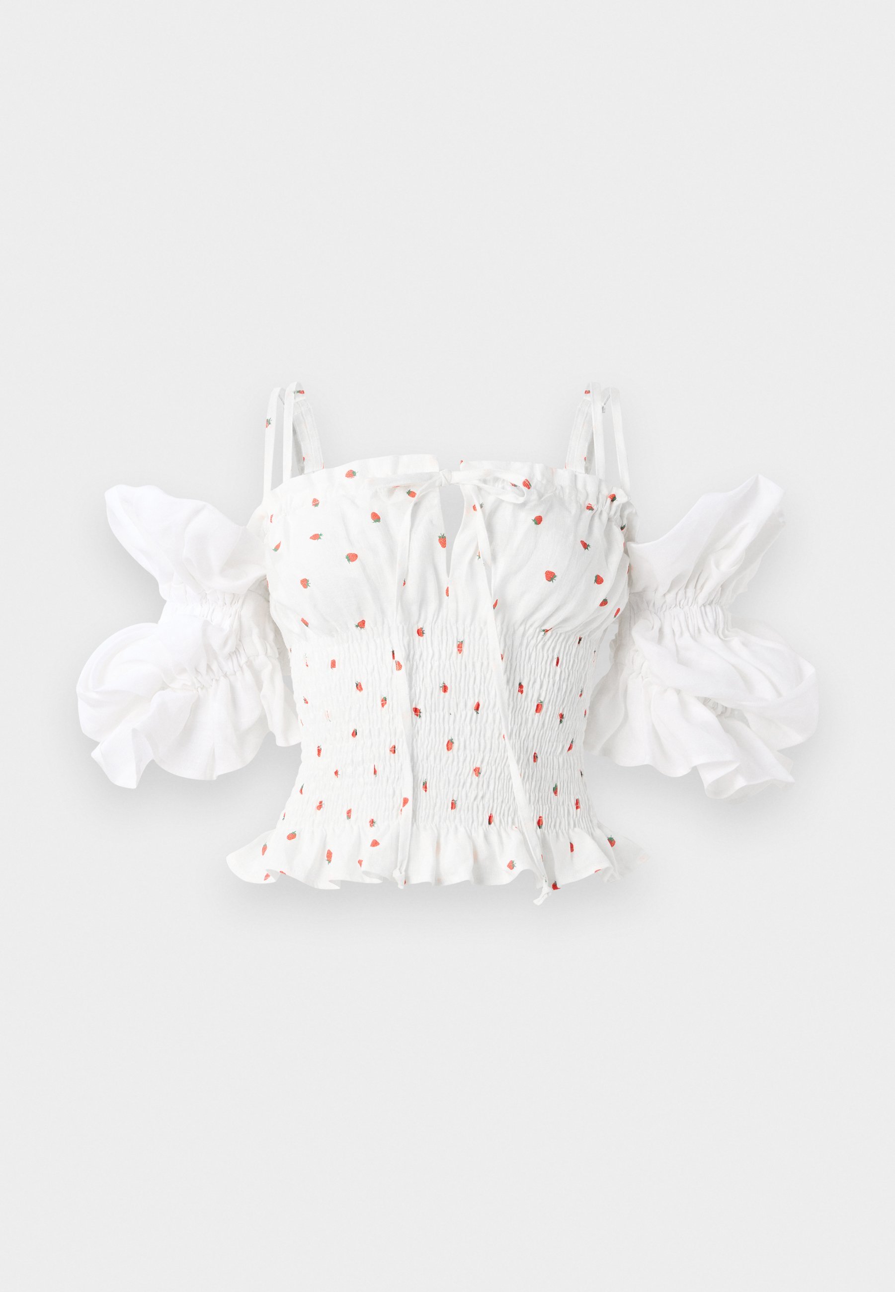 Sleeper ARLE STRAWBERRIES - Top - gebroken wit