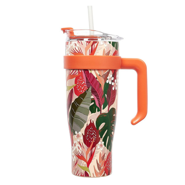Kubek termiczny miami tropical 1,2l pomarańczowy