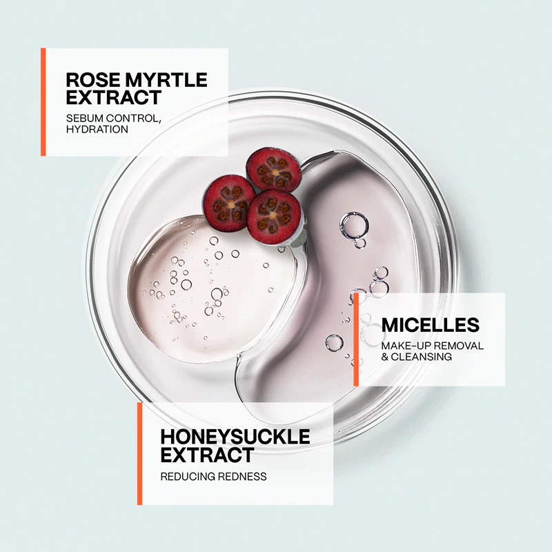 Água Micelar Anti-imperfeições Saffee ClearDerm para pele problemática
