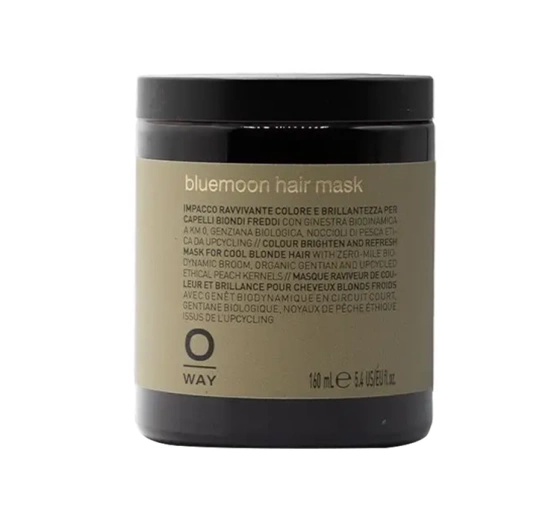 Oway Blondeway Bluemoon maska do włosów blond rozjaśnianych i siwych 160ml