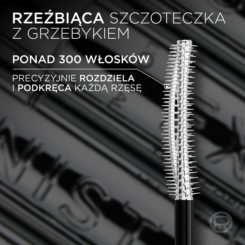 Máscara Telescopic Extensionist da L'Oréal Paris que alonga, dá volume e curva os cílios.