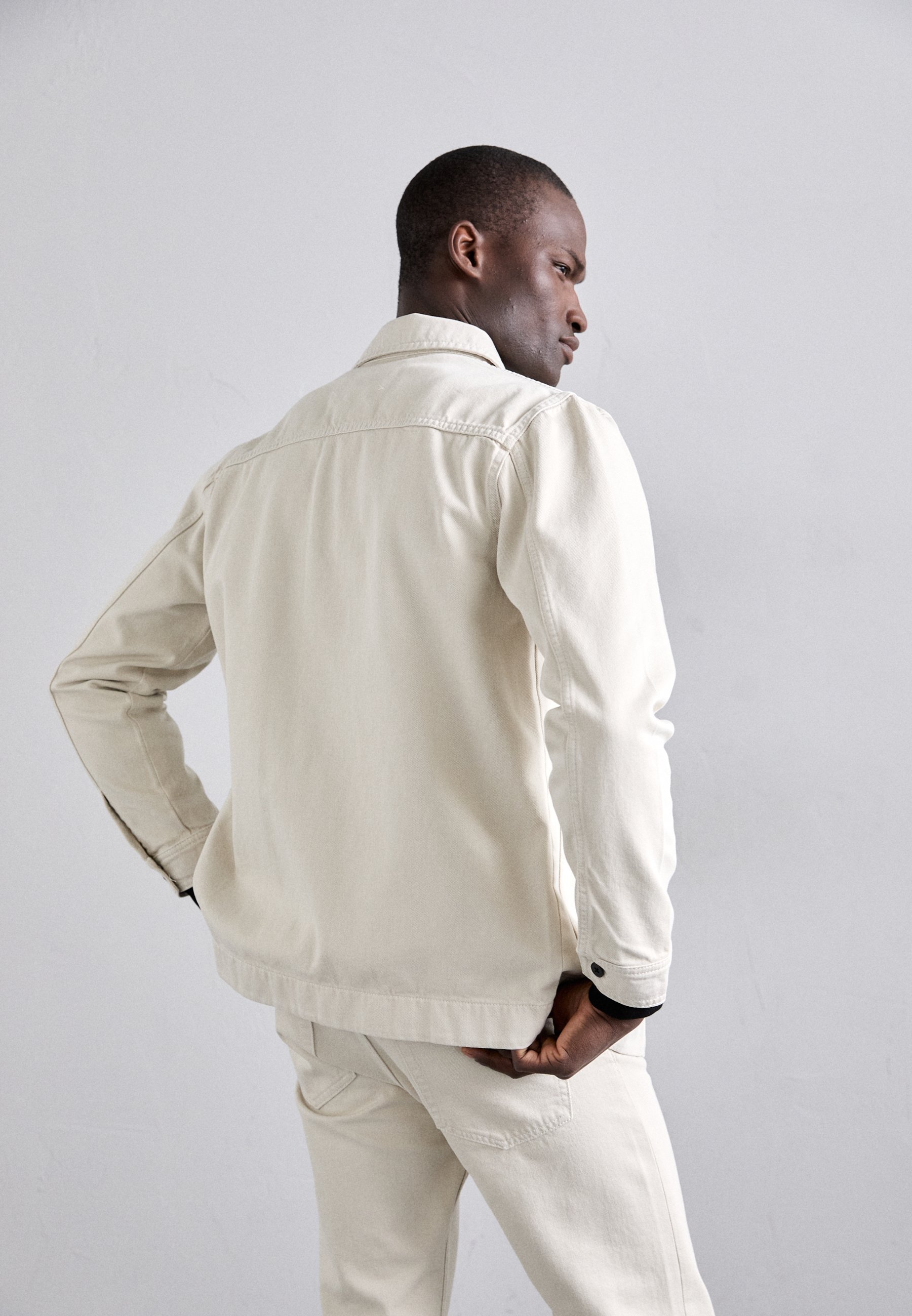 NN.07 OLLIE  - Denim jacket - ivory