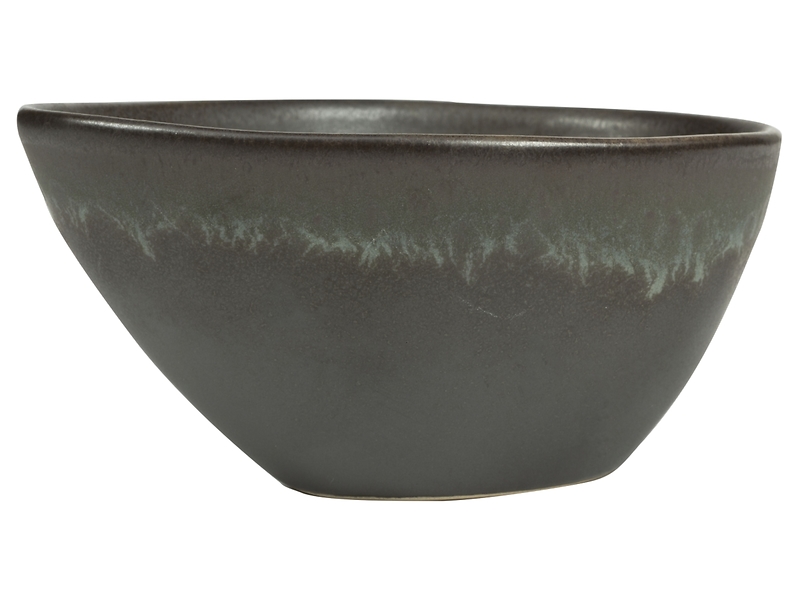 Miska ceramiczna Vulcano 10,7 cm szara