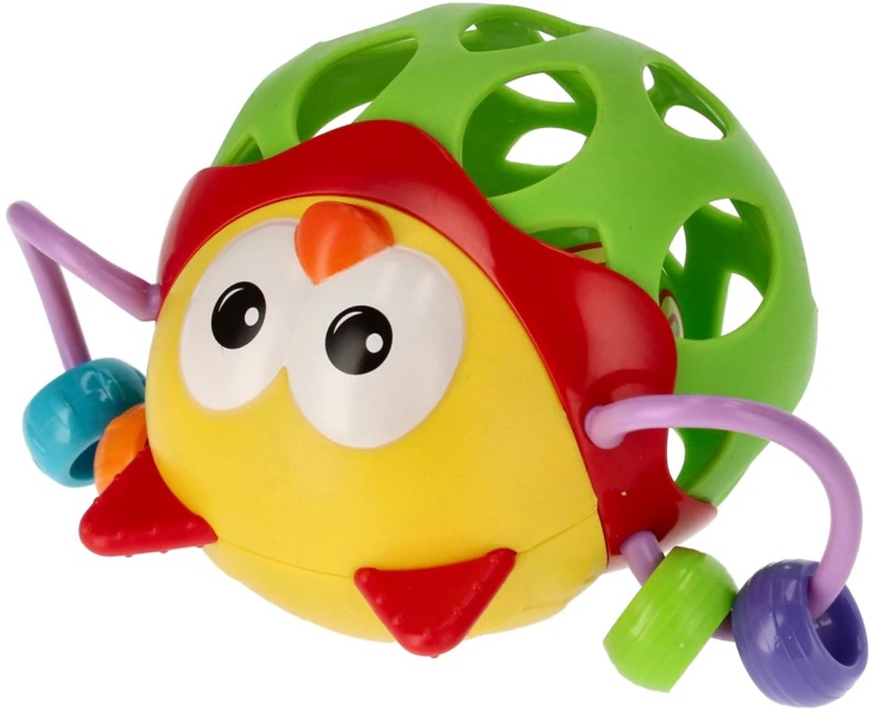 Bam-Bam Rattle izglītojoša rotaļlieta ar grabulīti