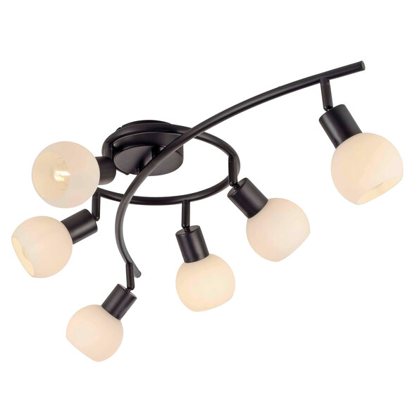 LOKI plafondlamp, incl. 6x E14 fittingen