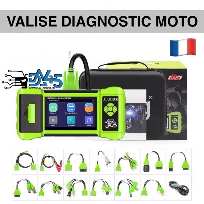 MALETÍN DE DIAGNÓSTICO PARA MOTOCICLETAS MULTIMARCA