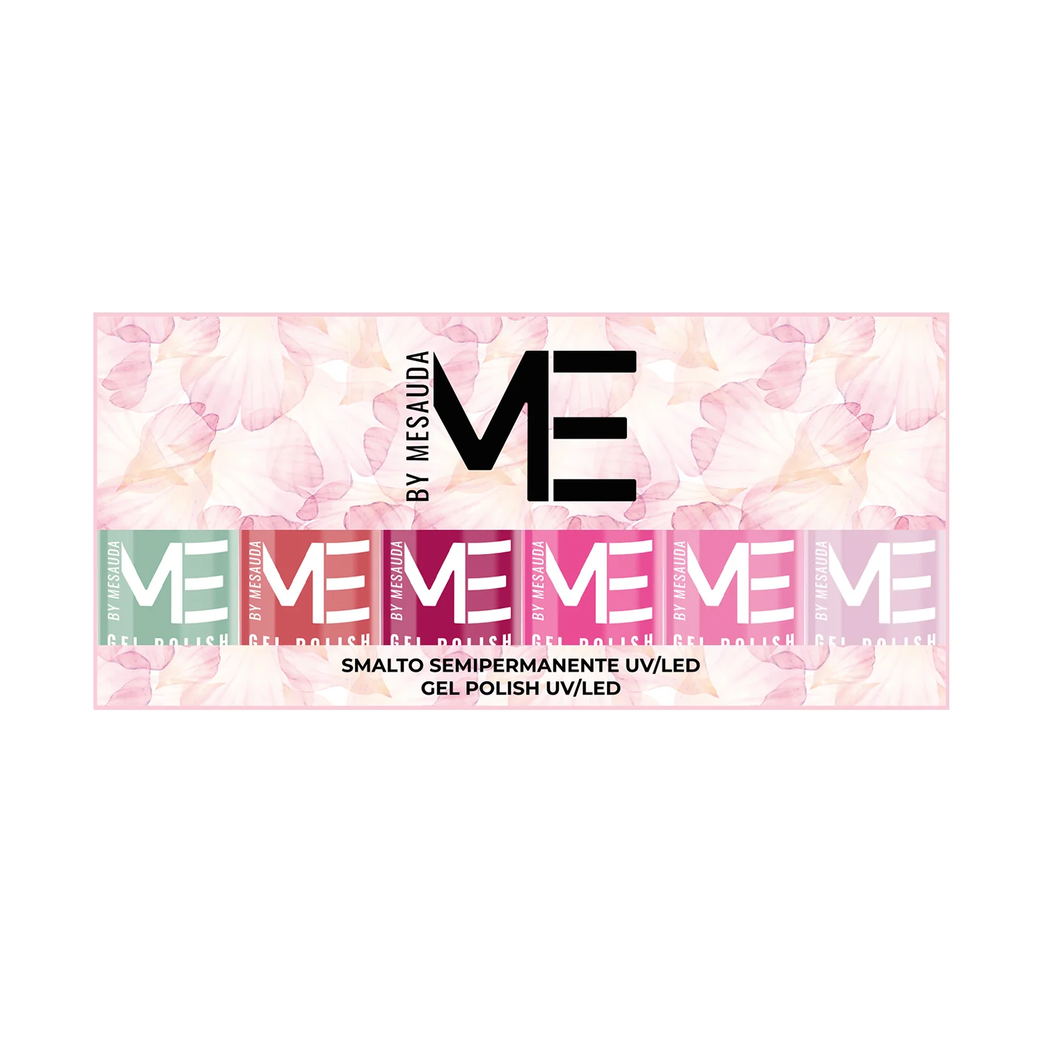 Unghie Set 6 ME Gel Polish Enfleurage Collection - Cofanetto Make Up, Smalto Effetto Gel
