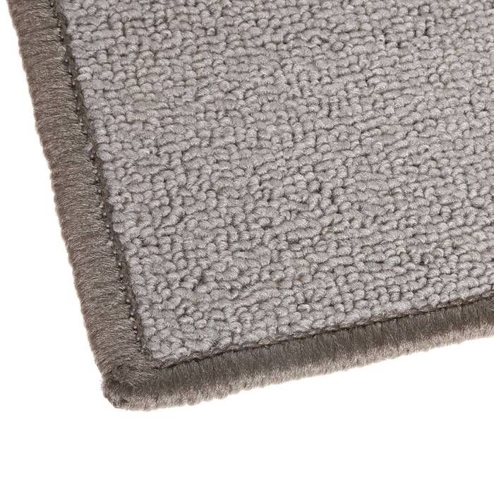 Alfombrilla de cocina antideslizante, gris, 50 x 120 cm, lavable, para interiores.