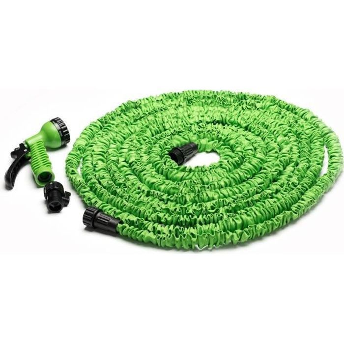 LUCIEN THE GARDENER 23m Expandable Garden Hose with Spray Gun