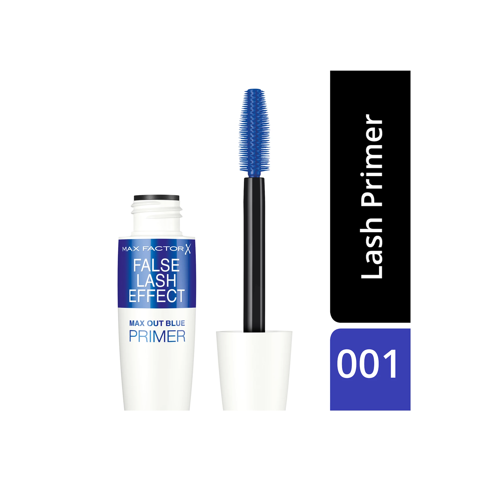 Bază de machiaj cu efect de gene false Max Out Blue 001 Albastru - Max Factor
