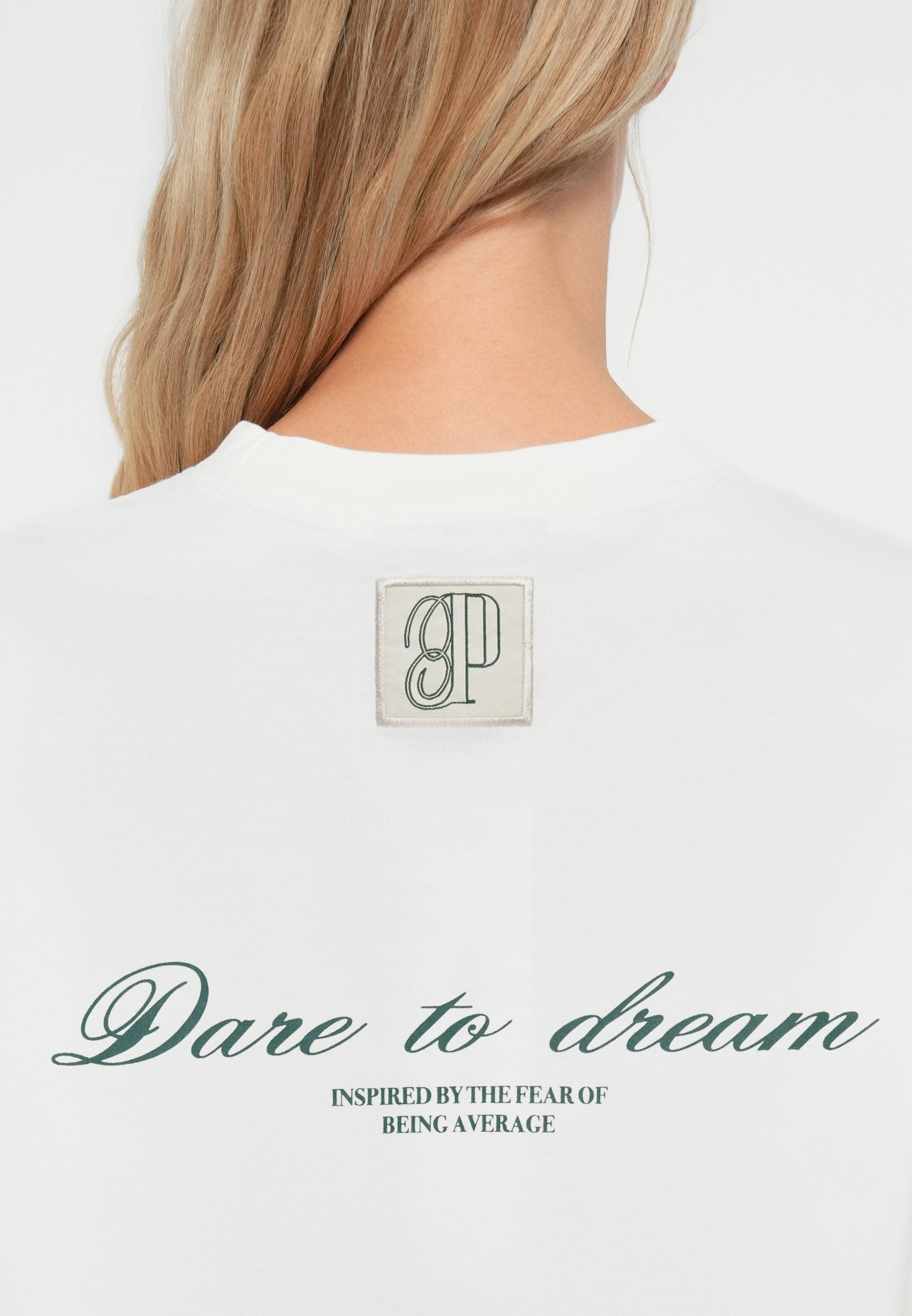 T-shirt oversize Pegador RESA - Imprimé - Blanc chaud délavé