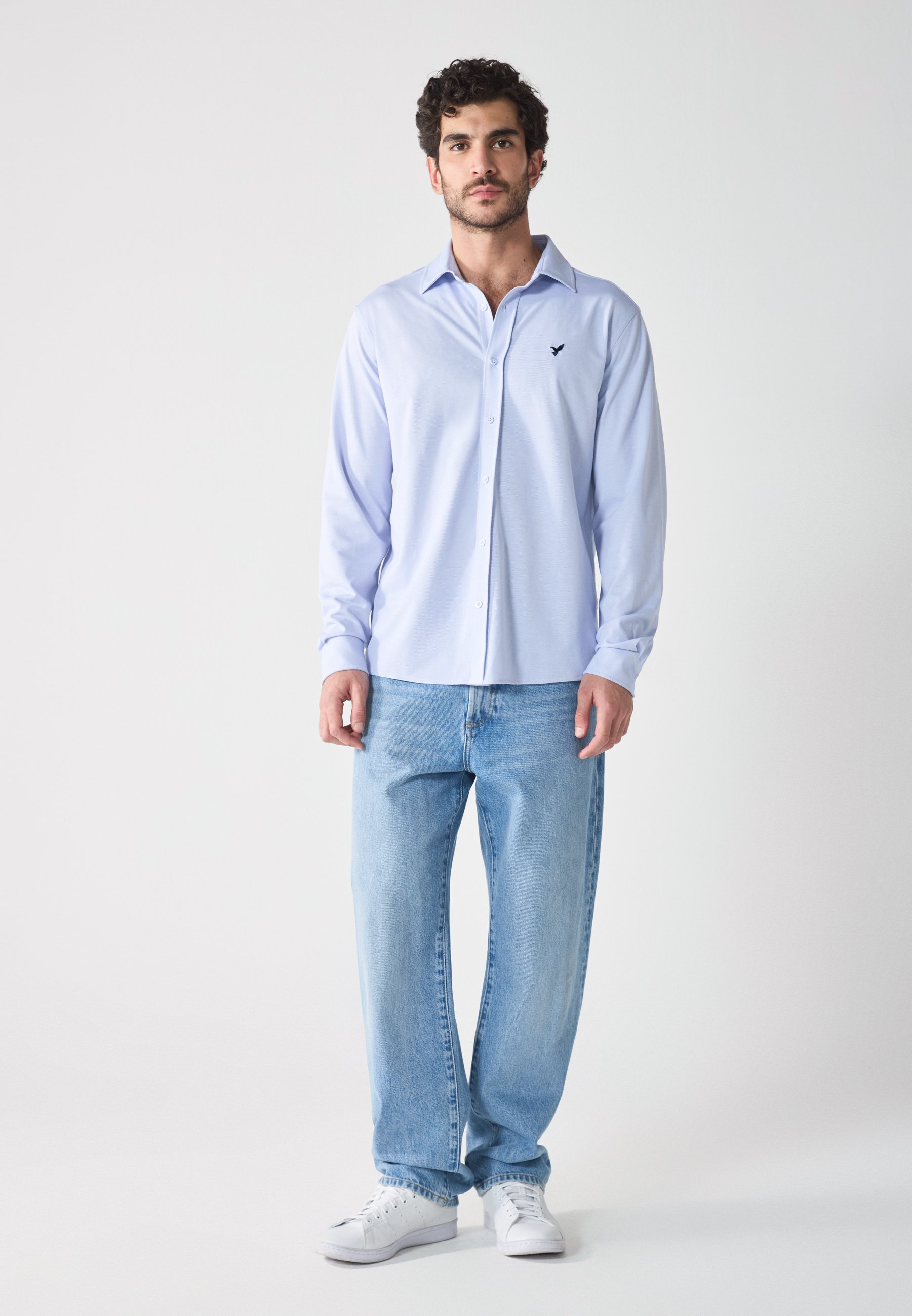 Pier One shirt - lichtblauw