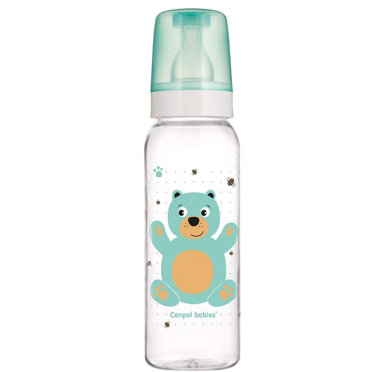 Canpol Babies Butelka wąska Cute Animals (BPA 0%) 2