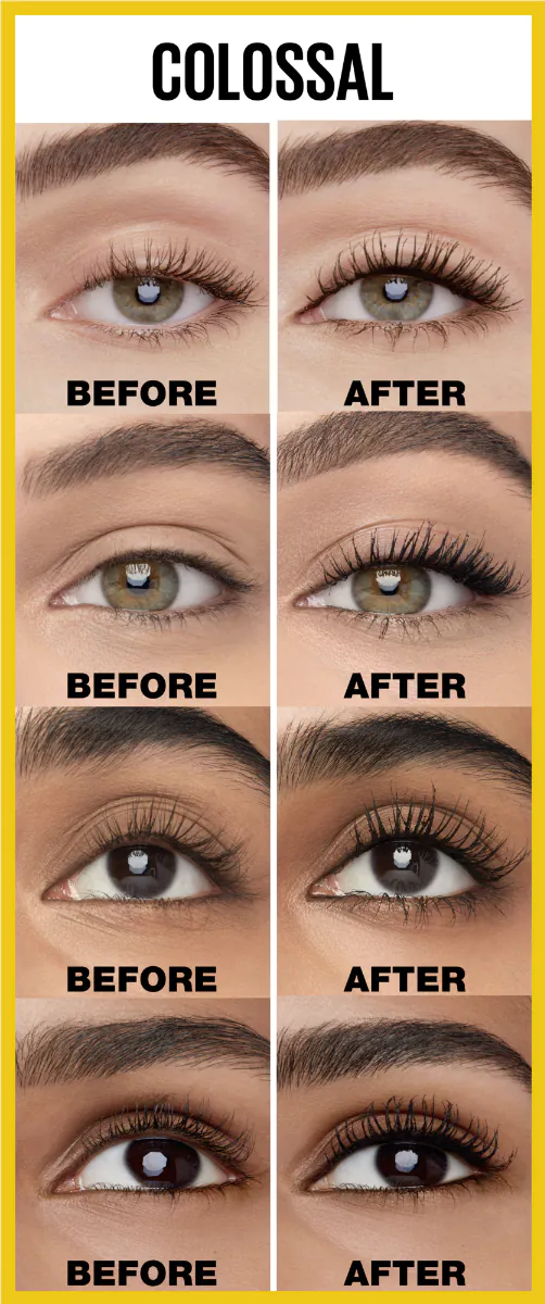 Maybelline Mascara Volume Express Colossal 100% Black