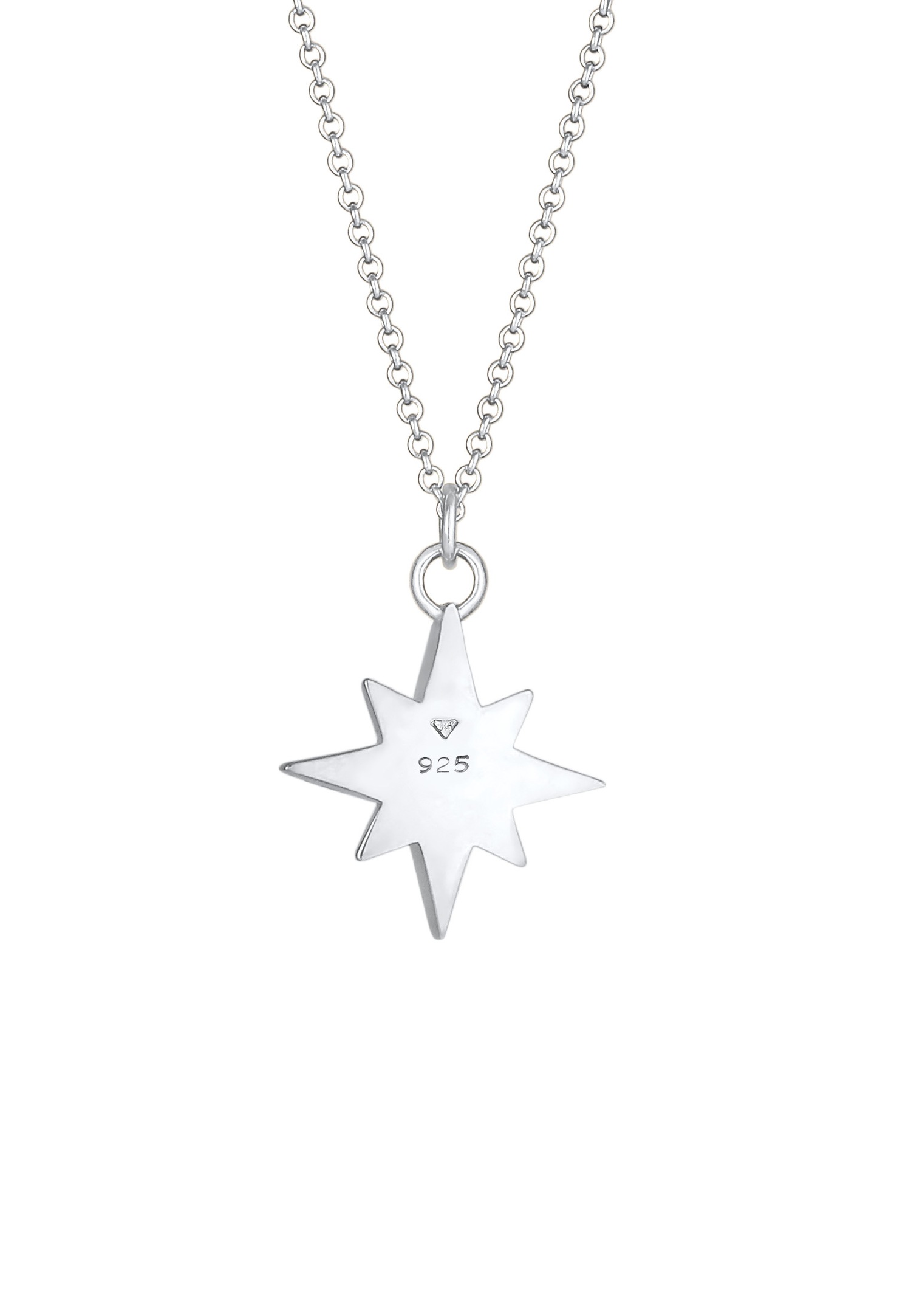 Nenalina Femmes Pendentif Astro étincelant Spirituel avec cristaux en argent sterling 925