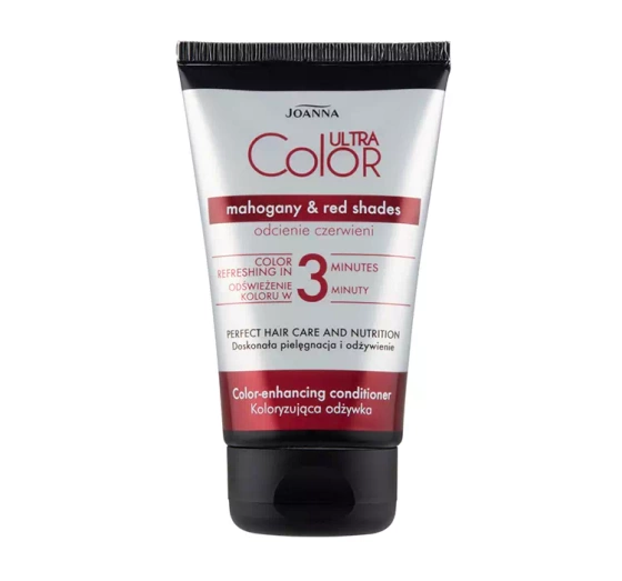 Joanna Ultra Color odżywka koloryzująca odcienie czerwieni 100g
