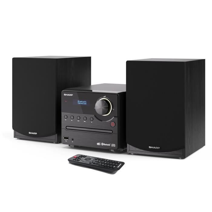 Sistema Hi-Fi SHARP XL-B517D - 45W - FM, DAB+ - Bluetooth - Nero