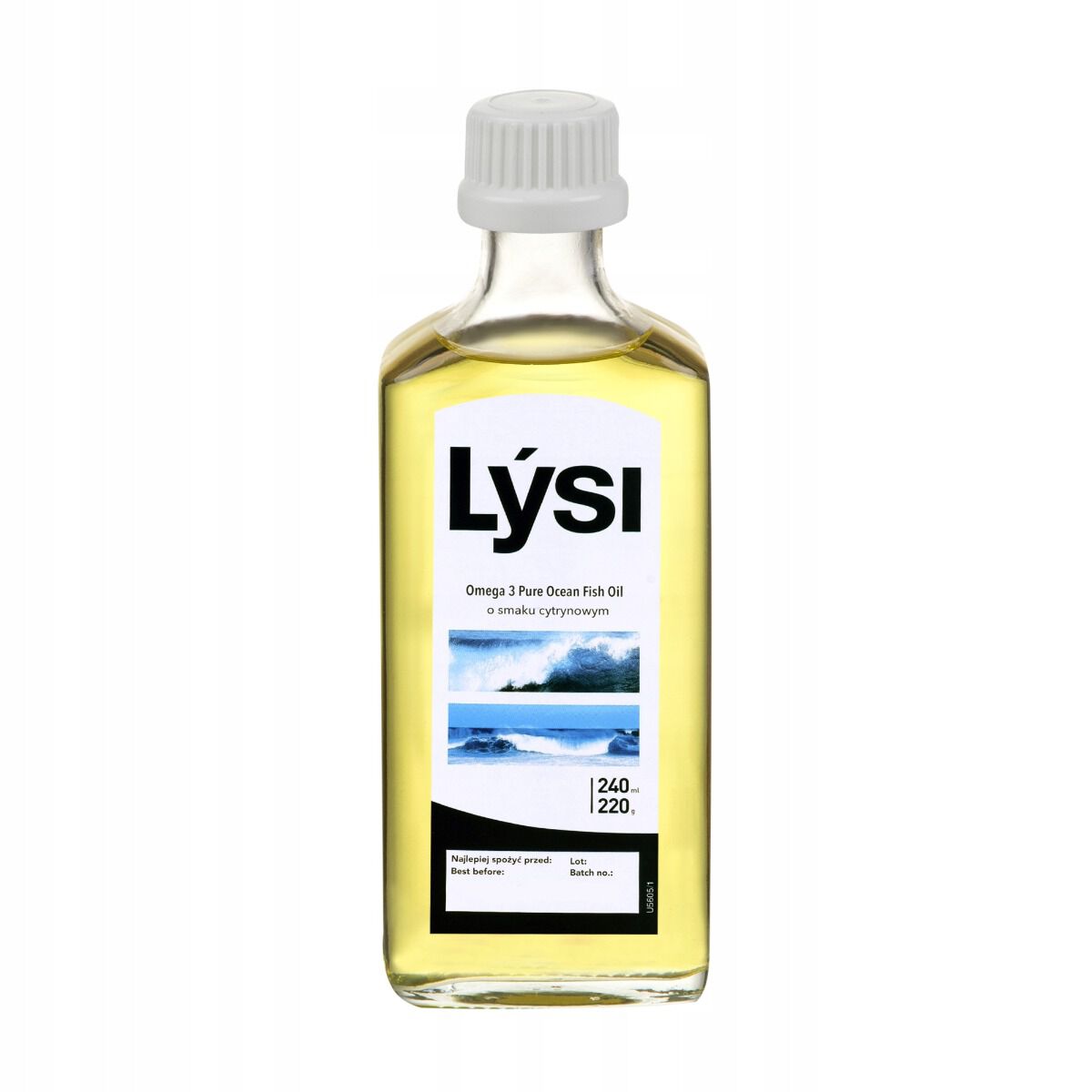 Huile de poisson marine pure oméga 3 Lysi Sport