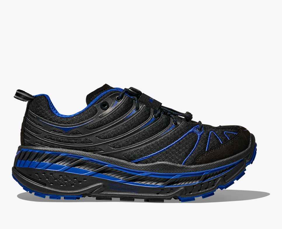 HOKA Stinson Evo OG Negro / Ultramarino