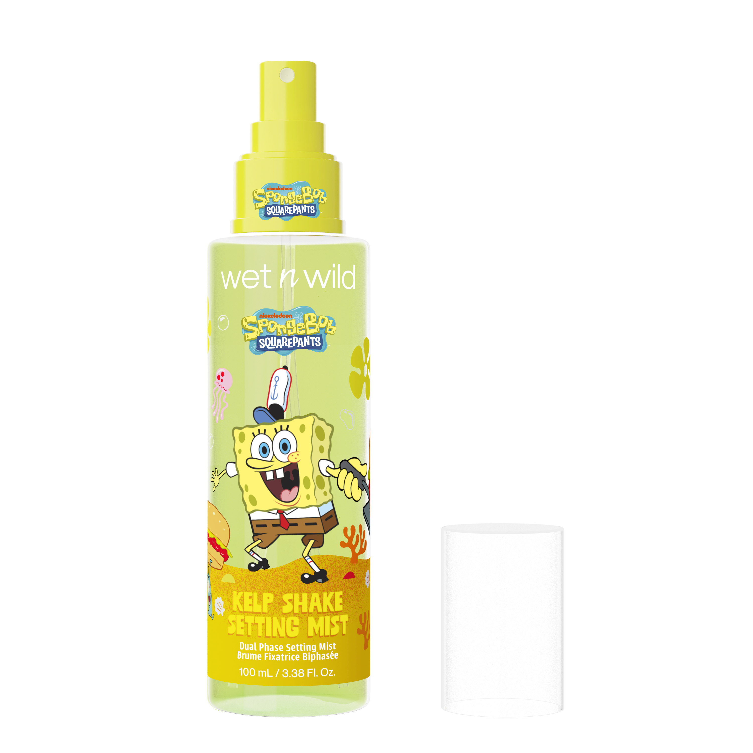 SpongeBob SquarePants Kelp Shake grima fiksācijas aerosols Grima fiksācijas aerosoli