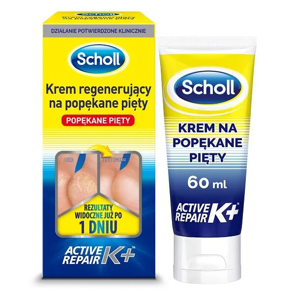 Scholl Krem regenerujący na popękane pięty