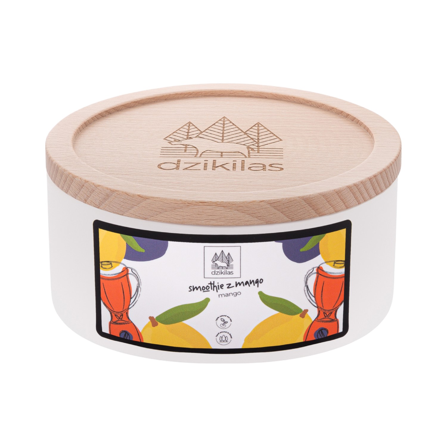 dzikilas smoothie s mangom